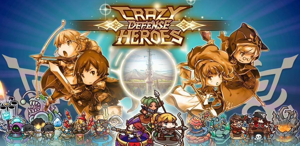 Cover Image of Crazy Defense Heroes v4.0.2 MOD APK (Menu, Resources, Speed)