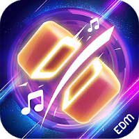 Cover Image of Dancing Blade: Slicing EDM 1.2.2 Apk + Mod (Money) Android