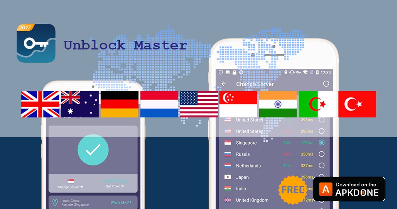 VPN Proxy Master MOD APK v2.4.3 (Premium, VIP Unlocked) - Jojoy