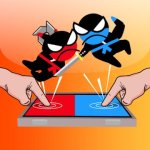 Cover Image of Jumping Ninja Battle v4.1.9 MOD APK (Unlimited Money)