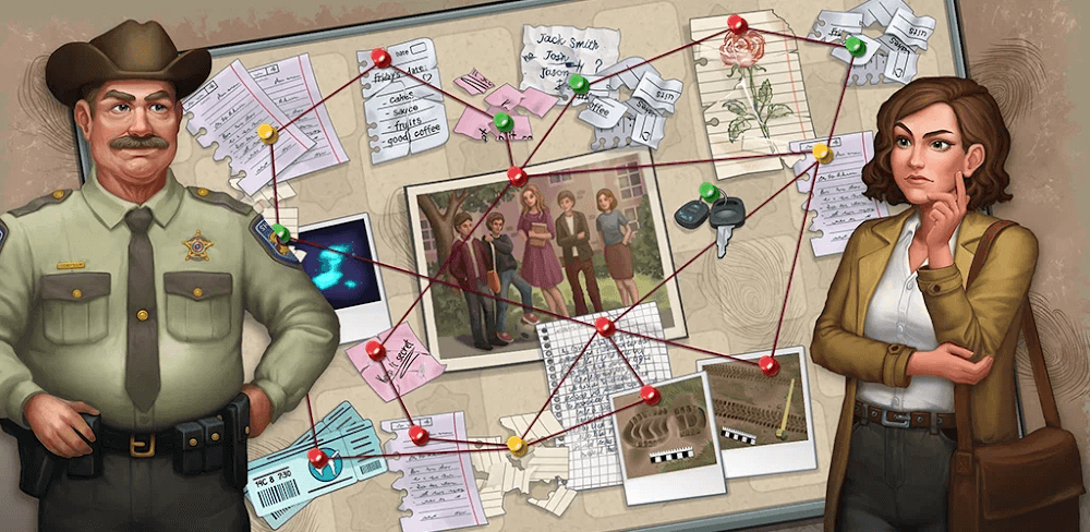 Cover Image of Merge Detective Mystery Story v1.41 MOD APK (Unlimited Money)