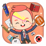 Cover Image of Miga Town: My School v1.6 MOD APK (All Unlocked)