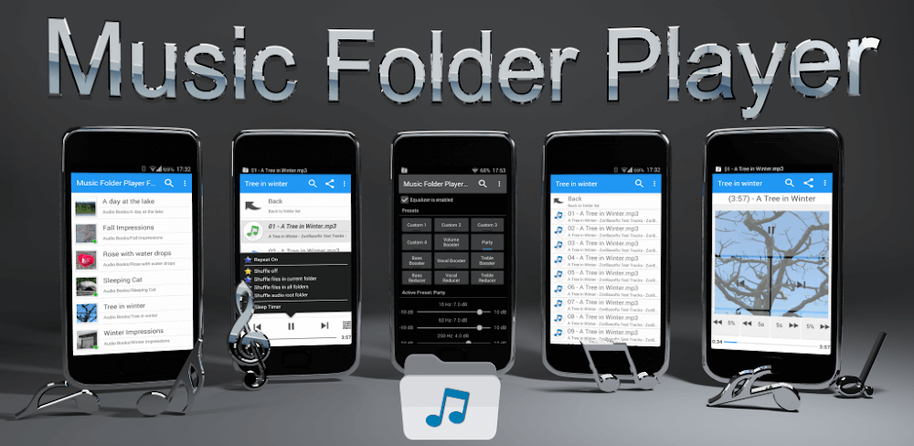 Cover Image of Music Folder Player Full v3.1.34 APK (Full Version)